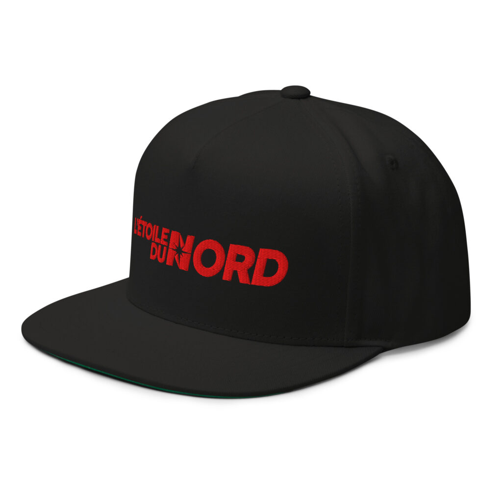 Casquette à palette droite snapback (FR)