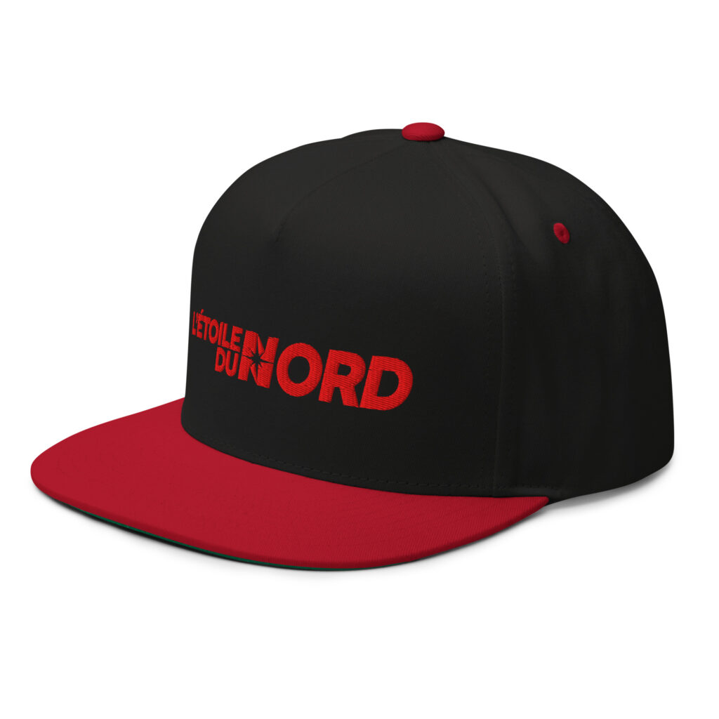 Casquette à palette droite snapback (FR)