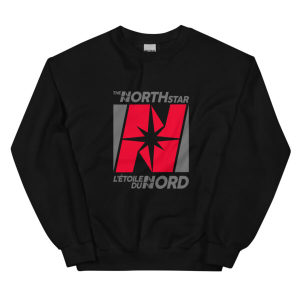 unisex-crew-neck-sweatshirt-black-front-68c5da69ca9b6.jpg Bilingual unisex sweatshirt | Sweat-shirt unisexe bilingue