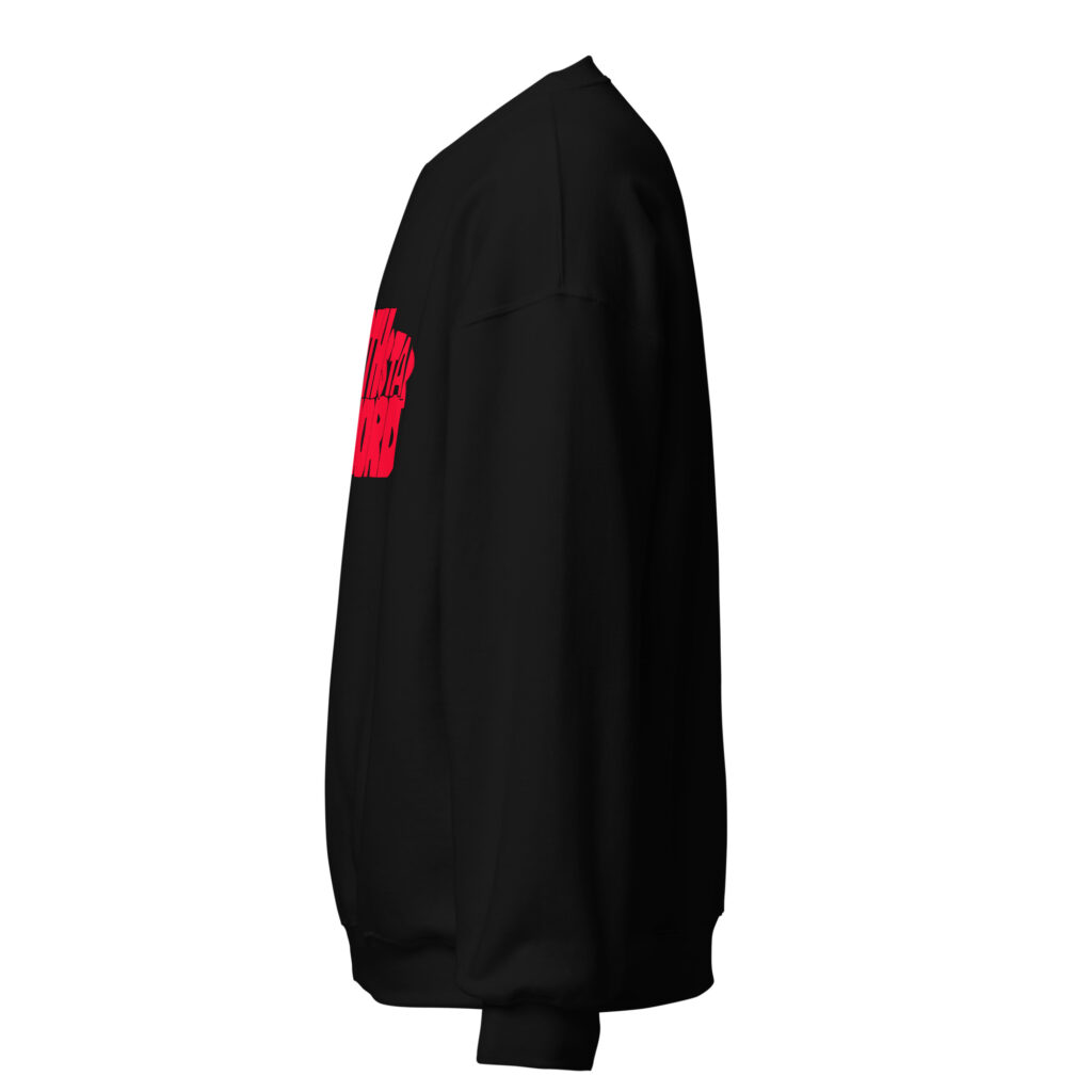 Bilingual unisex sweatshirt, cartoon style | Sweat-shirt unisexe bilingue, style bande-dessinée